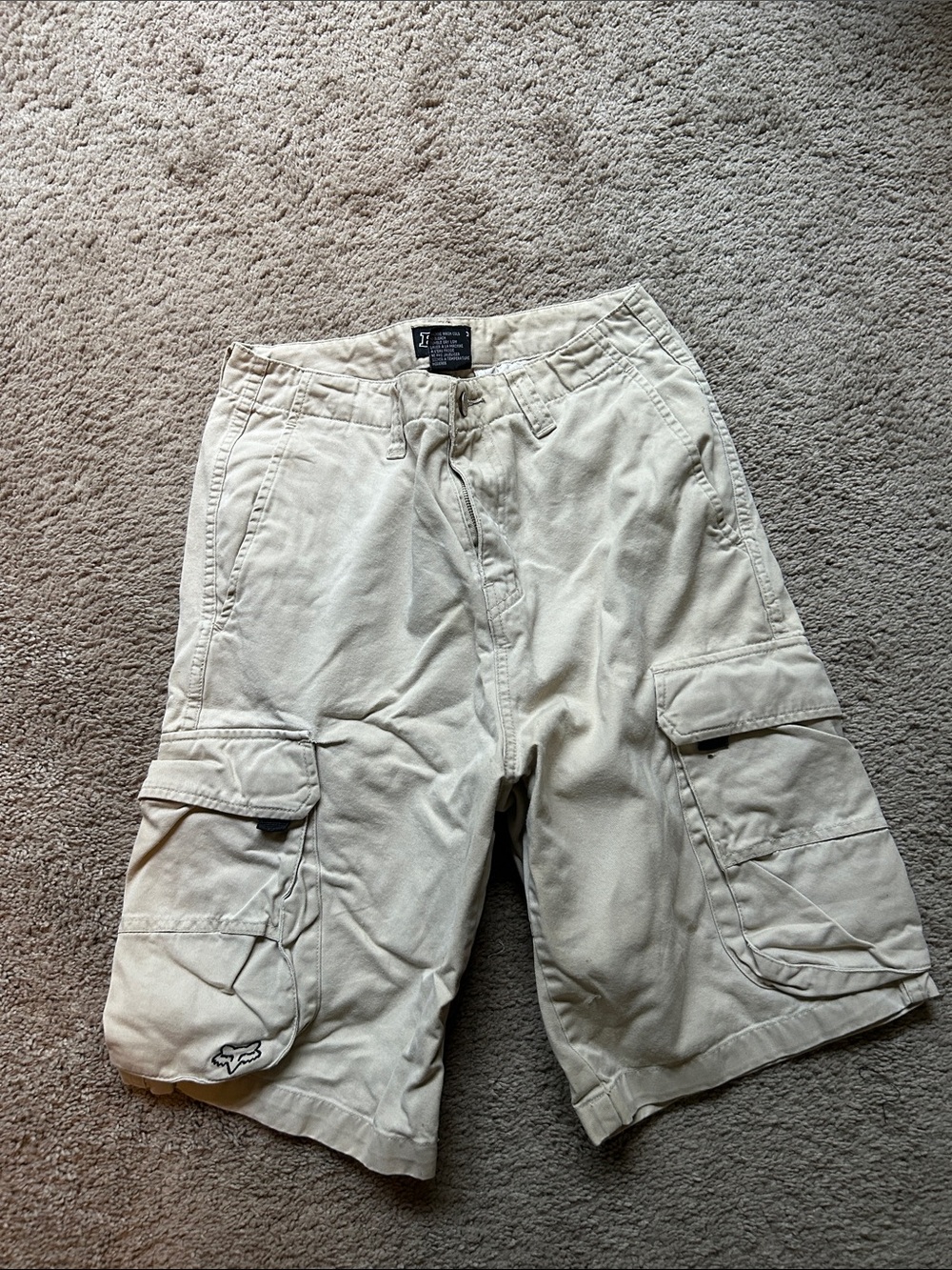 Fox Men's Cargo Shorts in Light Khaki